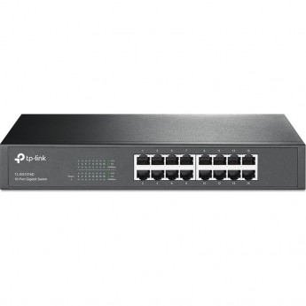 Коммутатор TP-LINK TL-SG1016D 16-портовый настольный/монтируемый в стойку Коммутатор TP-LINK TL-SG1016D 16-портовый настольный/монтируемый в стойку
