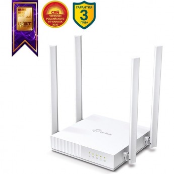 Wi-Fi роутер TP-LINK ARCHER C24 AC750 двухдиапазонный Wi-Fi роутер TP-LINK ARCHER C24 AC750 двухдиапазонный